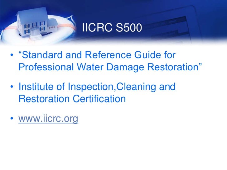 Iicrc S500 Pdf